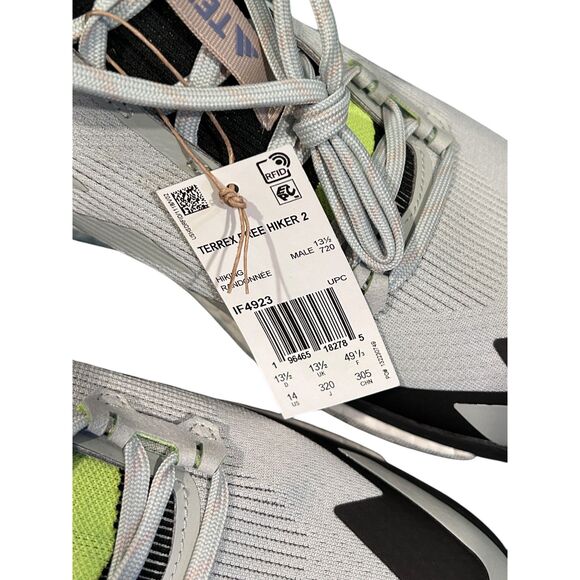 Adidas Terrex Free Hiker 2.0 \'Wonder Silver Lemon size 13.5 New main image 9